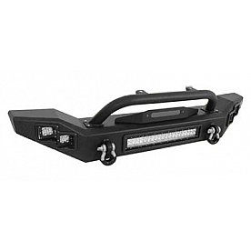 Paramount Automotive Bumper Direct-Fit 1-Piece Design Black - 518062