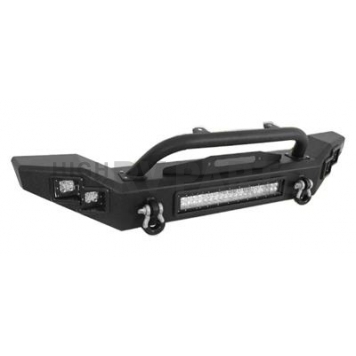 Paramount Automotive Bumper Direct-Fit 1-Piece Design Black - 518062