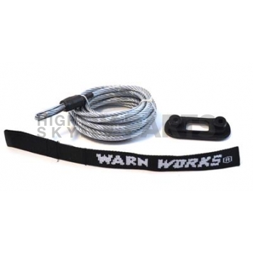 Warn Winch Cable - 15 Feet x 7/32 Inch Galvanized Steel - 76065
