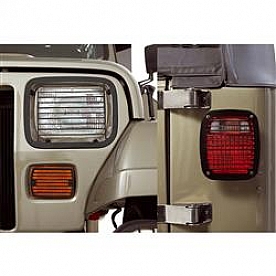 Rugged Ridge Headlight Guard Billet Steel Black Set Of 6 - 1123620