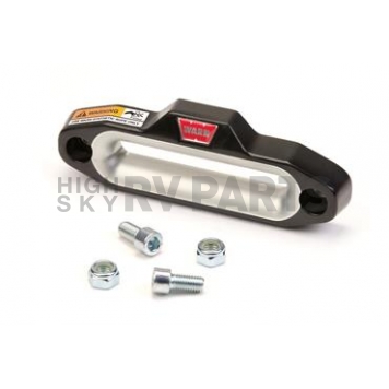 Warn Winch Fairlead - Hawse Black Outer And Silver Inner Surface - 89539