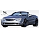DuraFlex Bumper Cover Plain  SL65 Fiberglass - 106111