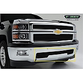 T-Rex Truck Products Bumper Grille Insert Horizontal Bar Powder Coated Black Billet Aluminum - 25117B