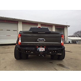 Bodyguard Bumper A2 Series 1-Piece Type Steel Black - DFF17BYLT