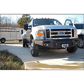 Fab Fours Bumper End Powder Coated Black Steel - M19501