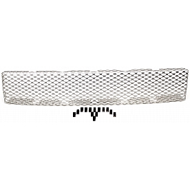 Street Scene Bumper Grille Insert Mesh Satin Silver Aluminum - 95077942