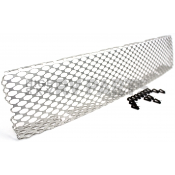 Street Scene Bumper Grille Insert Mesh Satin Silver Aluminum - 95077942-1