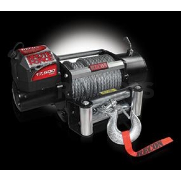 Recon Accessories Winch - 17500 Pound Electric - 264100BFW