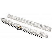Street Scene Bumper Grille Insert Mesh Satin Silver Aluminum - 95077944