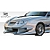 DuraFlex Bumper Cover Plain  Vader Fiberglass - 100080