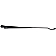 Help! By Dorman WindShield Wiper Arm 28 Inch Black Single - 42593