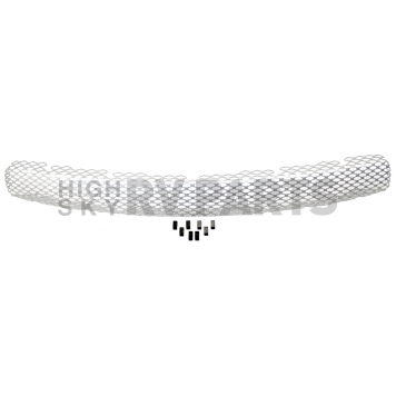 Street Scene Bumper Grille Insert Mesh Satin Silver Aluminum - 95077945-1