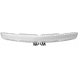Street Scene Bumper Grille Insert Mesh Satin Silver Aluminum - 95077946