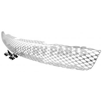 Street Scene Bumper Grille Insert Mesh Satin Silver Aluminum - 95077946-1