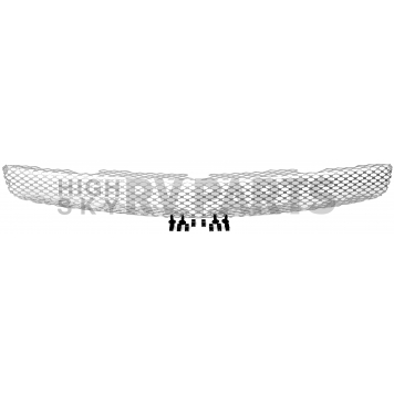 Street Scene Bumper Grille Insert Mesh Satin Silver Aluminum - 95077946-2