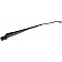 Help! By Dorman WindShield Wiper Arm 28-1/8 Inch Black Single - 42595