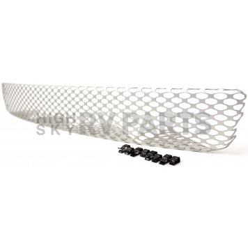 Street Scene Bumper Grille Insert Mesh Satin Silver Aluminum - 95077989