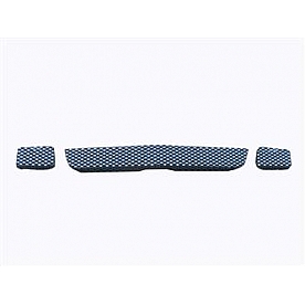 Street Scene Bumper Grille Insert Mesh Chrome Plated Silver Steel - 95078144
