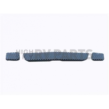 Street Scene Bumper Grille Insert Mesh Chrome Plated Silver Steel - 95078144