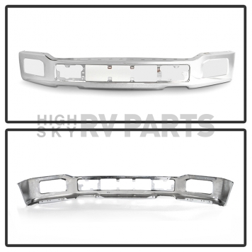 Spyder Automotive Bumper 1-Piece Design Chrome Plated - 9948435-1