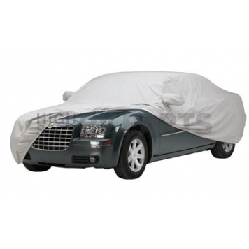 Covercraft Car Cover Notchback Coupe/ Convertible Gray Solution Dyed Woven Polyester Fabric - C14378HG