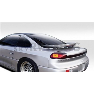 Extreme Dimensions Spoiler - Trunk Wing Primered Fiberglass Black - 109964