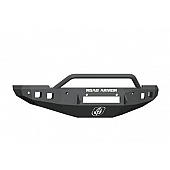 Road Armor Bumper Stealth Pre-Runner 1-Piece Design Steel Black - 4162F4BNW