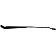 Help! By Dorman WindShield Wiper Arm 28-1/2 Inch Black Single - 42599