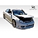 DuraFlex Bumper Cover Plain  Showoff 3 Fiberglass - 100026