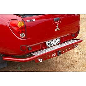 ARB Bumper Steel Powder Coated Black Step Tow Bar 1-Piece - 3648020