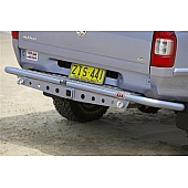 ARB Bumper Steel Powder Coated Black Step Tow Bar 1-Piece - 3648030