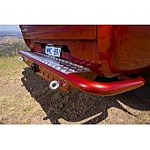 ARB Bumper Steel Powder Coated Black Step Tow Bar 1-Piece - 3648100