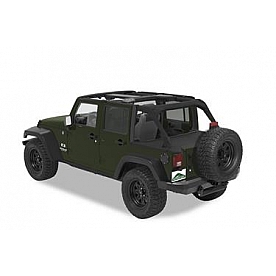 Pavements Ends Duster Deck Cover - Covers Rear Cargo Area Fabric Black Diamond - 4182935
