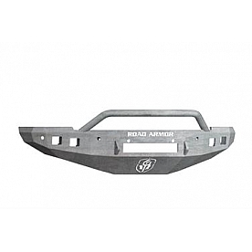 Road Armor Bumper Stealth Pre-Runner 1-Piece Design Steel Natural - 4162F4ZNW