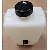 Diesel Equipment Windshield Washer Reservoir - 4 Quart With Pump And Cap - 65400