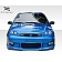 DuraFlex Bumper Cover Plain  Poison Fiberglass - 100041