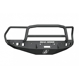 Road Armor Bumper Stealth Lonestar 1-Piece Design Steel Black - 4162F5B