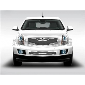 DJ Grilles Bumper Grille Insert Mesh Polished Silver Stainless Steel - DJ92112