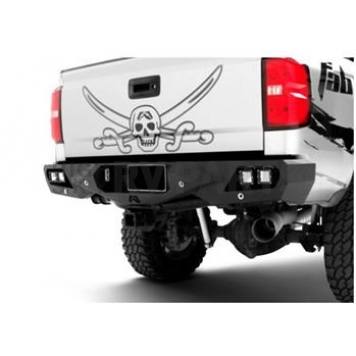 Fab Fours Bumper Vengeance 1-Piece Design Steel Natural - FS08E1351B