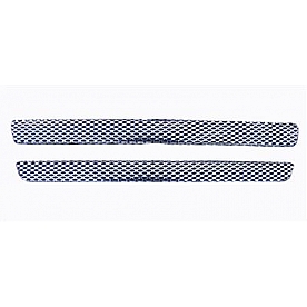 Street Scene Bumper Grille Insert Mesh Chrome Plated Silver Steel - 95078152