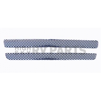 Street Scene Bumper Grille Insert Mesh Chrome Plated Silver Steel - 95078152
