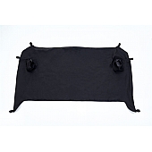 Rampage Duster Deck Cover - Covers Rear Cargo Area Fabric Black Diamond - 731135