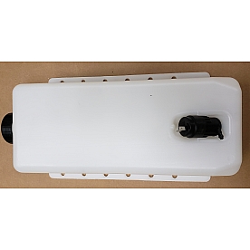 Diesel Equipment Windshield Washer Reservoir - 6 Quart With Pump And Cap - 65605