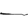 Help! By Dorman WindShield Wiper Arm 22-3/4 Inch Black Single - 42603