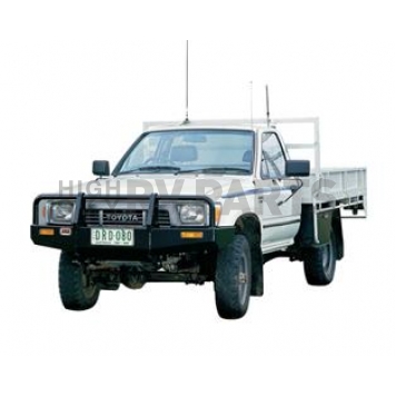 ARB Bumper Steel Powder Coated Deluxe Bar Black 1-Piece - 3214050