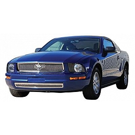 T-Rex Truck Products Bumper Grille Insert Mesh Polished Silver Stainless Steel - 55515