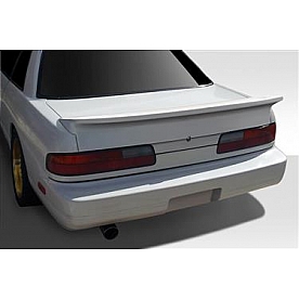 Extreme Dimensions Spoiler - Trunk Wing Primered Fiberglass Black - 109724