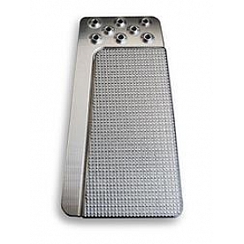 Lokar Performance Accelerator Pedal - Black Aluminum - XBAG6195