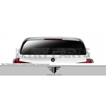 Extreme Dimensions Spoiler - Roof Mount Wing Matte Fiberglass Gray - 112665-1