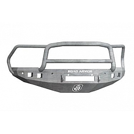 Road Armor Bumper Stealth Lonestar 1-Piece Design Steel Natural - 4162F5ZNW